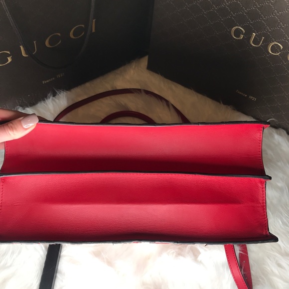 Gucci Arabesque GG Supreme Top Handle & crossbody - Picture 4 of 8